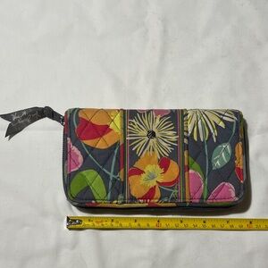 Vera Bradley Multicolor Floral Quilted Wallet